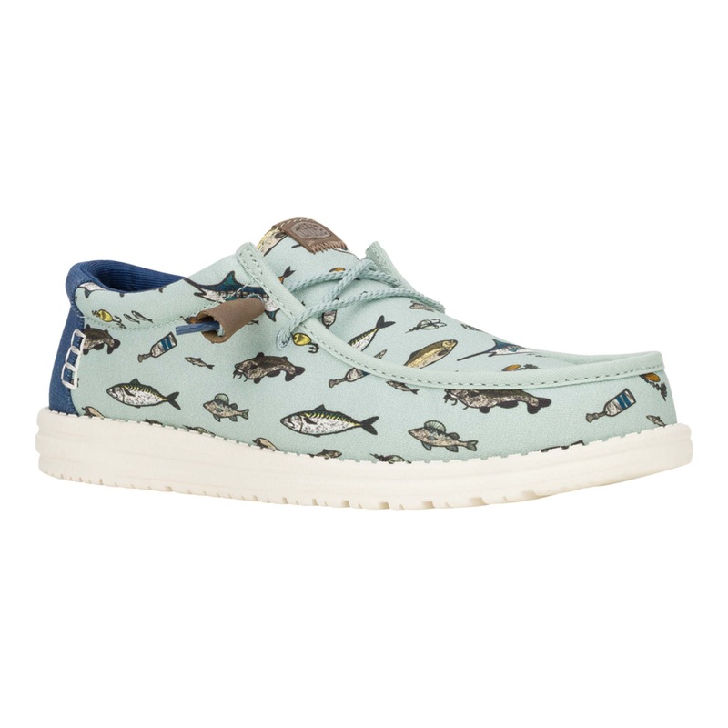 Men’s Wally All Over Fish in Blue