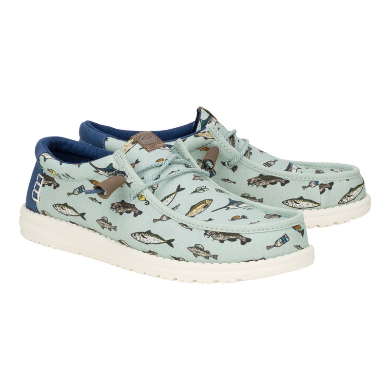 Men’s Wally All Over Fish in Blue