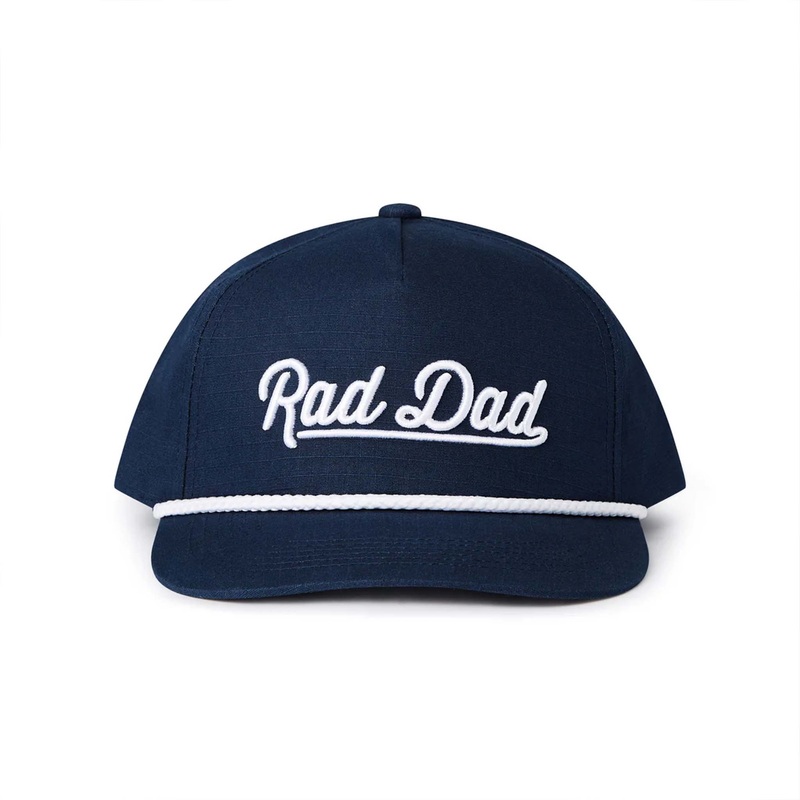 Rad Dad Classic Rope Hat in Navy