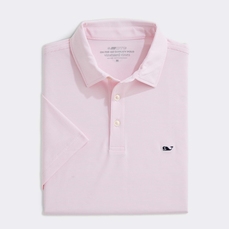 St. Jean Sankaty Polo In White Hibiscus