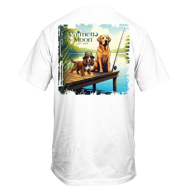 Youth Fishing Dogs Short Sleeve T-Shirt