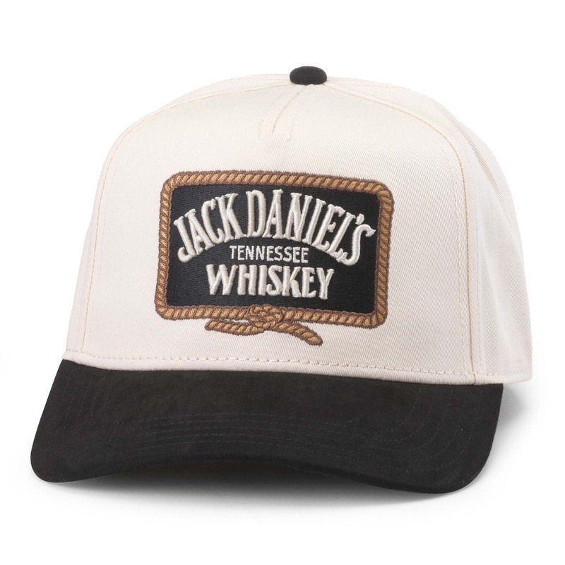 Jack Daniels Rope Patch Snapback