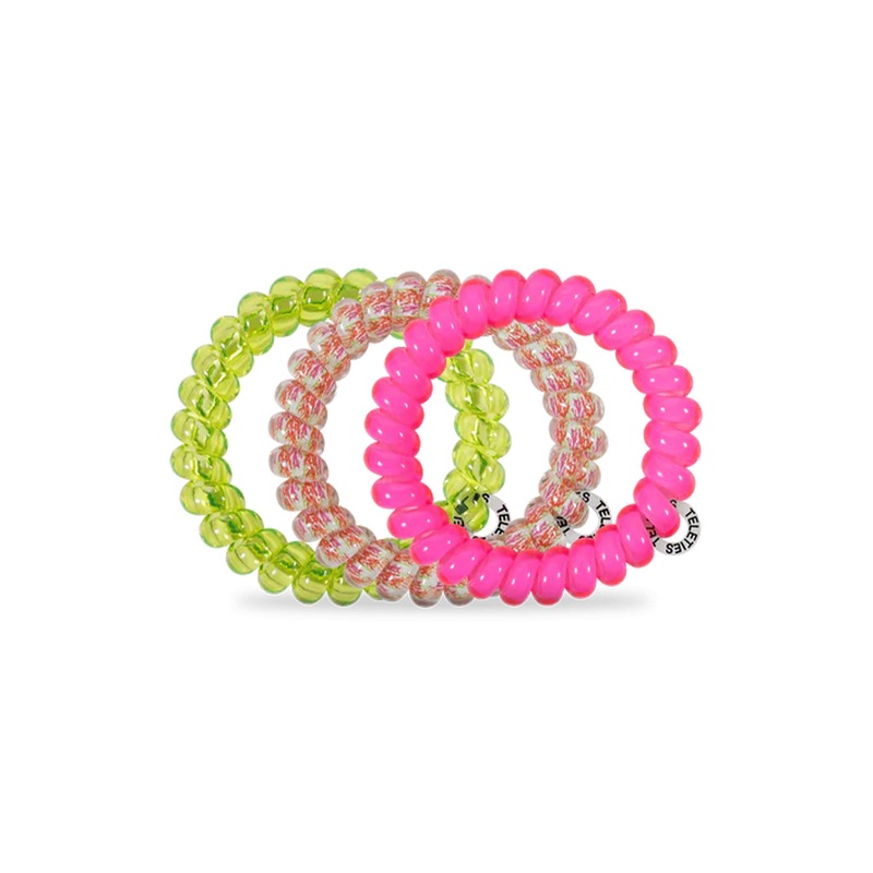 Tropical Punch Large Hair Tie 3 Pack