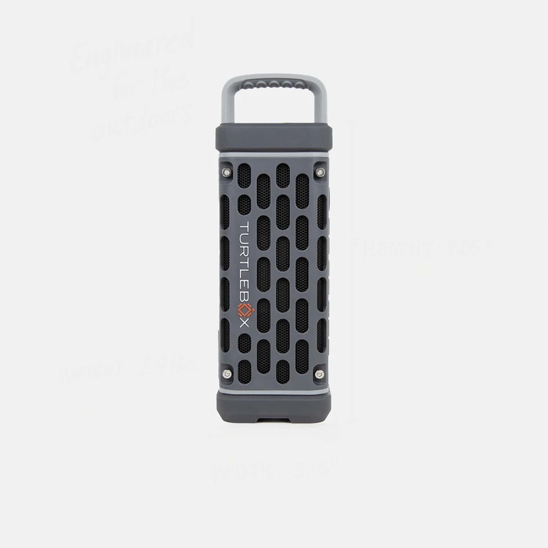 TurtleBox Ranger Portable Speaker in Grey