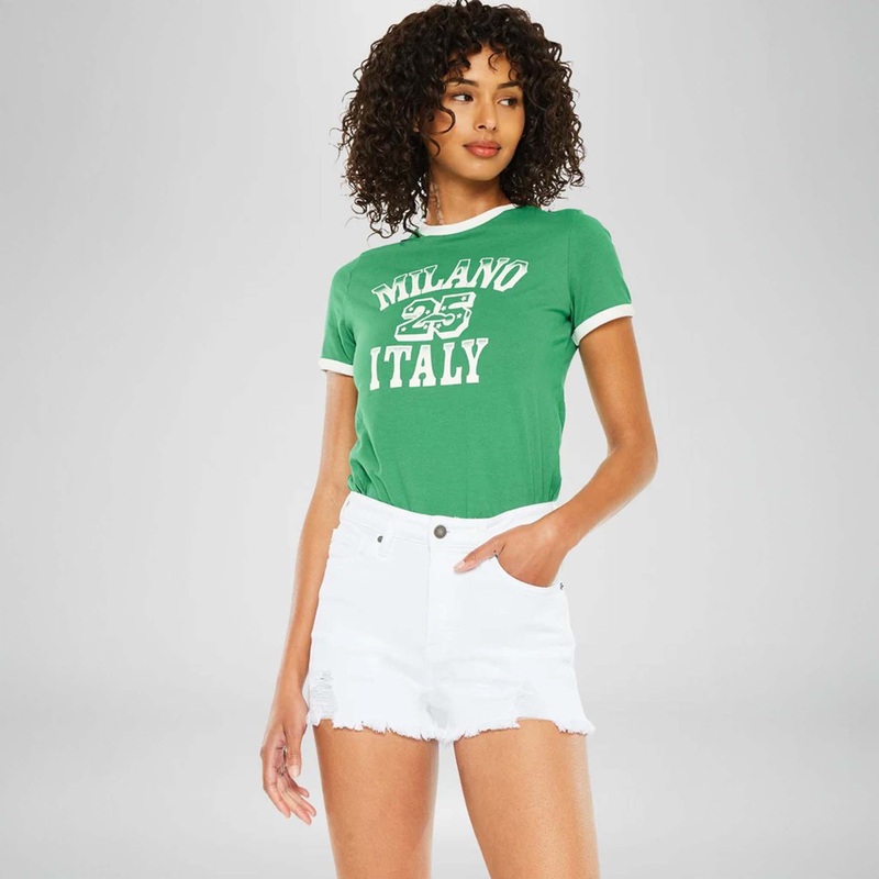 The Lorena Shorts in White|S|M|L|XL
