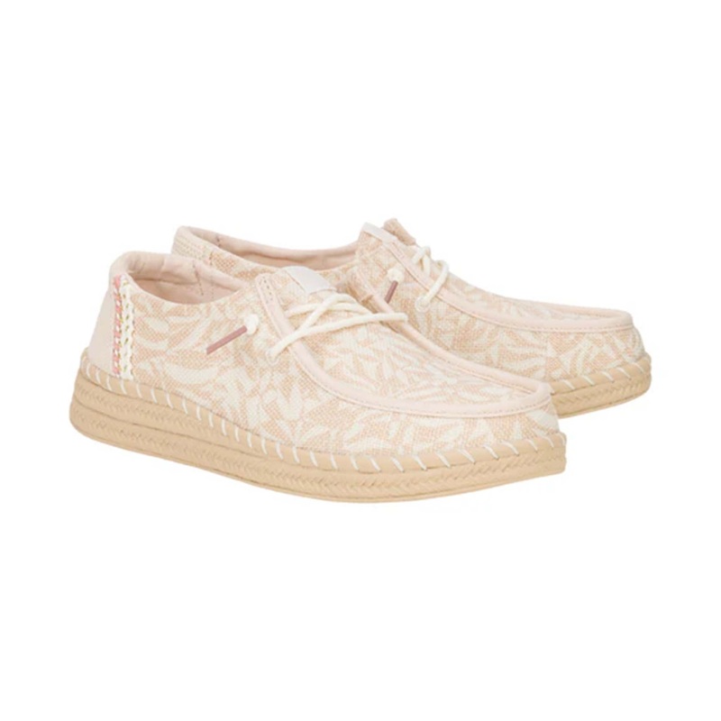 Women’s Espadrille Retro Palm in Pale Pink