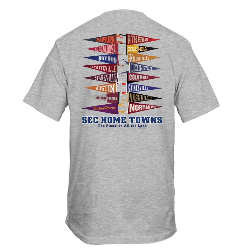 SEC Hometowns Short Sleeve T-Shirt