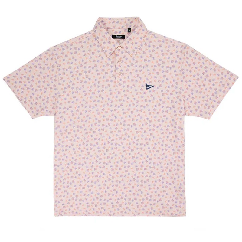 The Orange Berries Printed Performance Polo