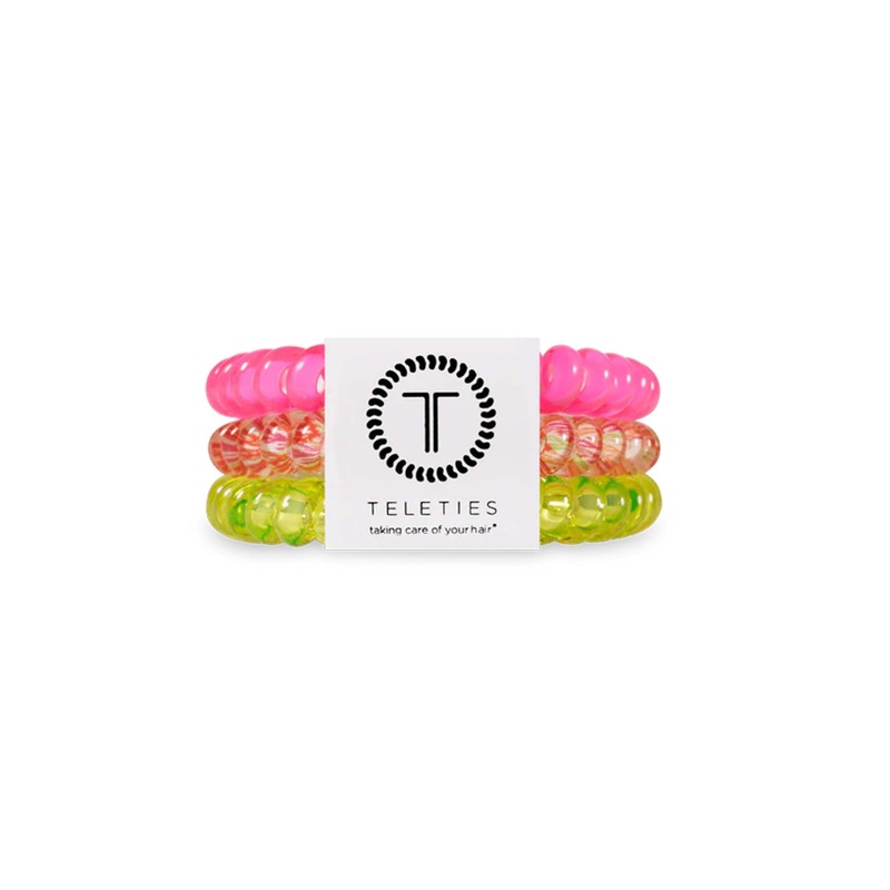 Tropical Punch Small Hair Tie 3 Pack