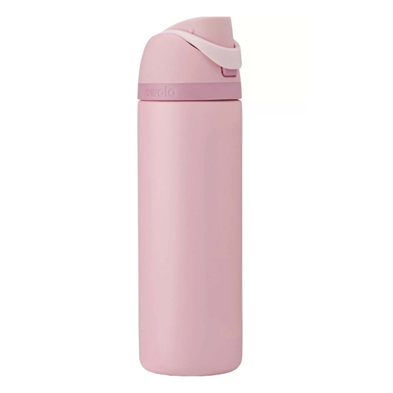 FreeSip 24oz Stainless Steel Water Bottle in Rose Quartz
