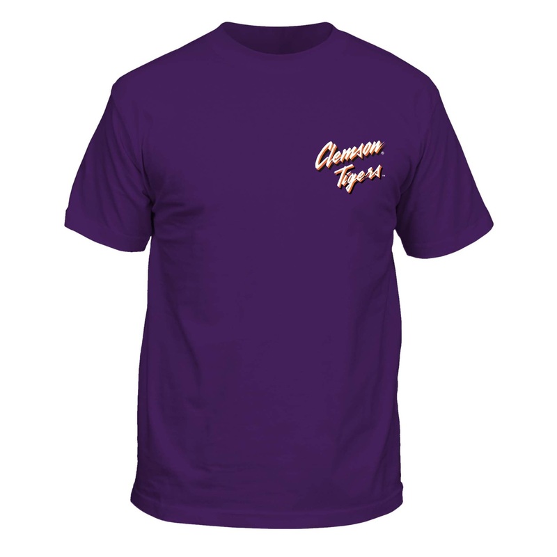 Clemson Tiger Mascot Short Sleeve T-Shirt