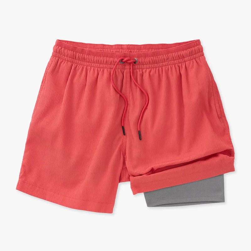 The Sunset Sorbets 5.5 Inch Lined Swim Shorts