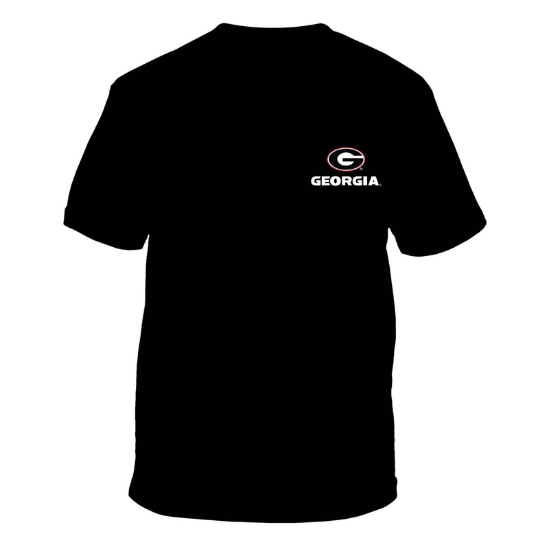 UGA Hunker Down Short Sleeve T-Shirt