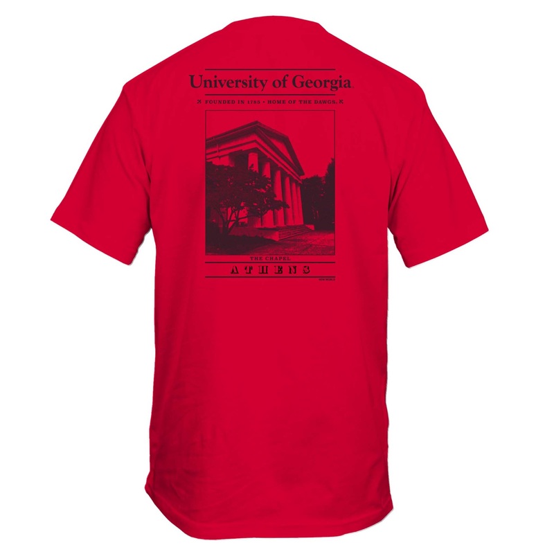 UGA The Chapel Short Sleeve T-Shirt