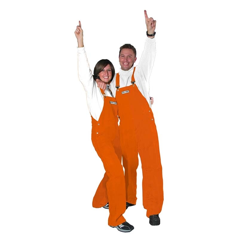 Orange Overall Bibs|XS|S|M|L|XL|XXL
