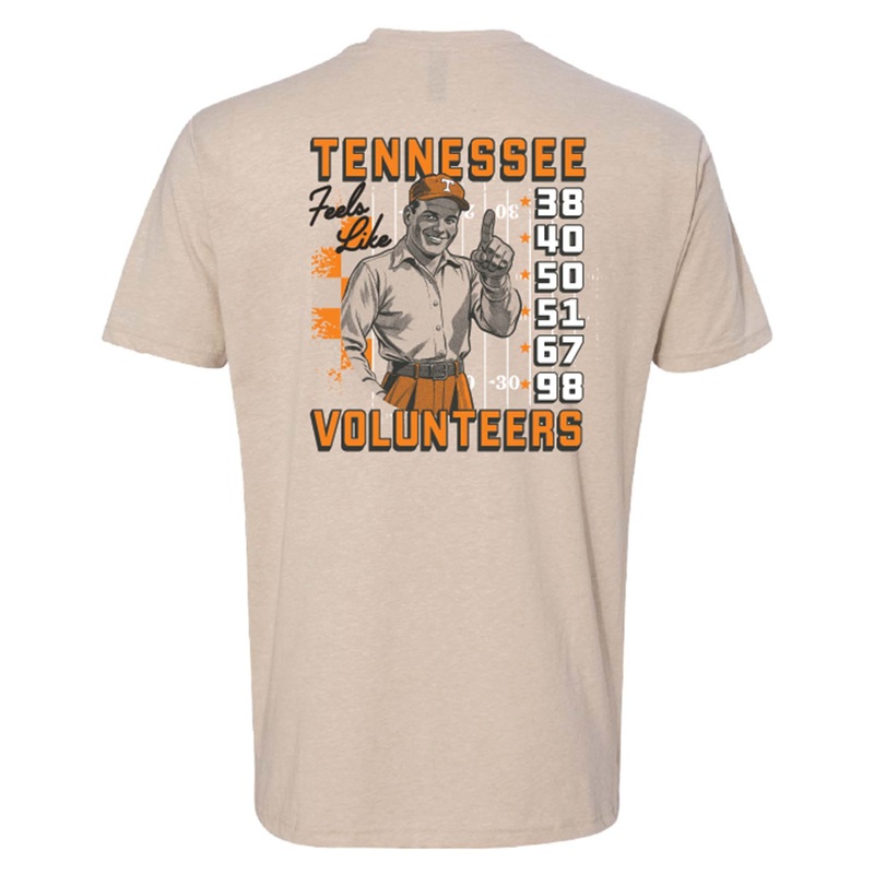 UT Yards Short Sleeve T-Shirt in Cream