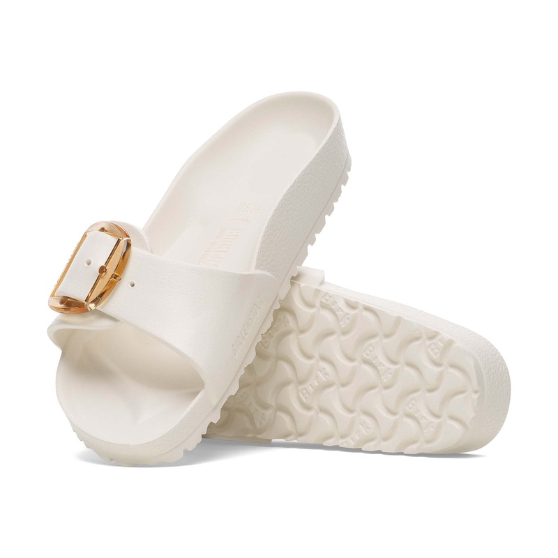 Women’s Madrid Big Buckle EVA Sandals in Eggshell