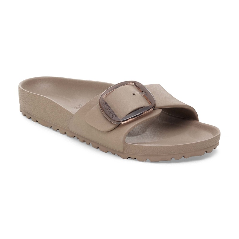 Women’s Madrid Big Buckle EVA Sandals in Taupe