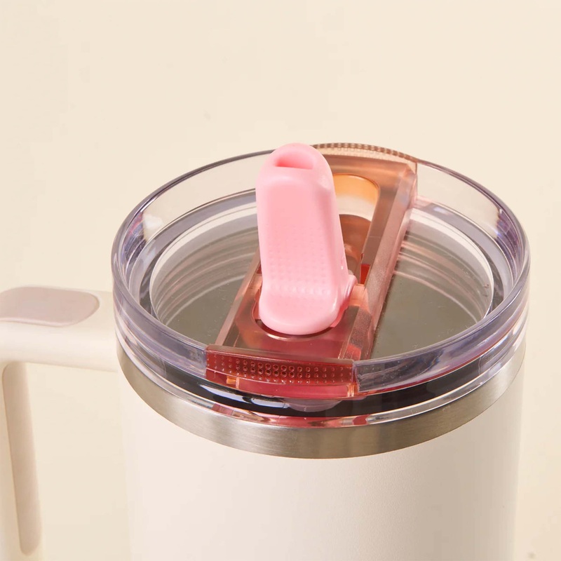 Flip Straw Tumbler Lid in Pink