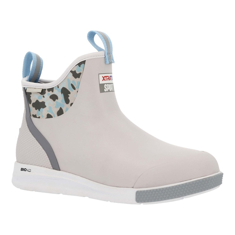 Men’s 6 Inch Ankle Deck Boot Sport in Gray