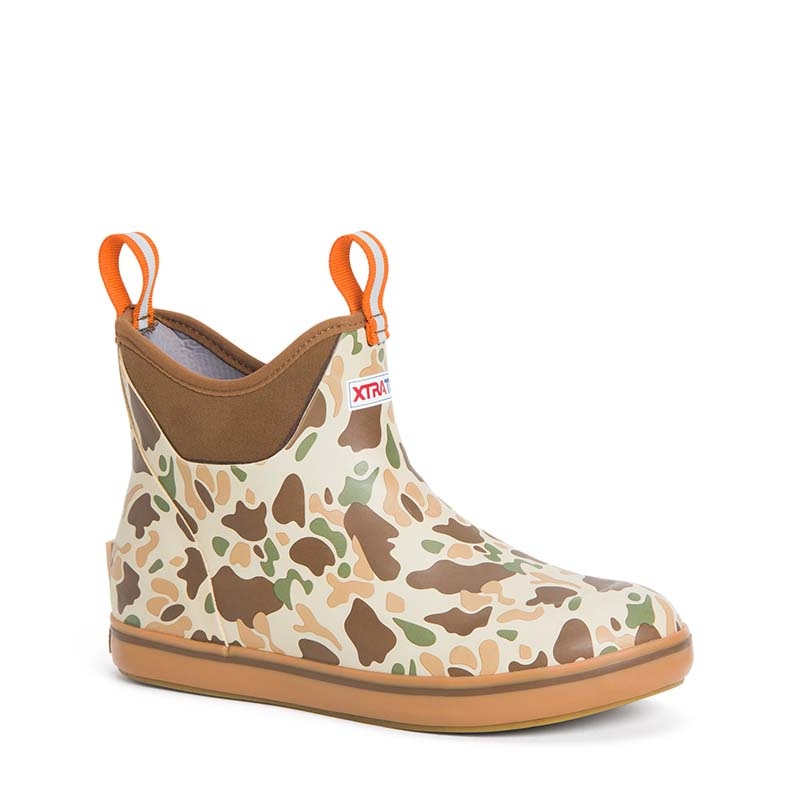 Men’s 6 Inch Deck Ankle Boot in Duck Camo