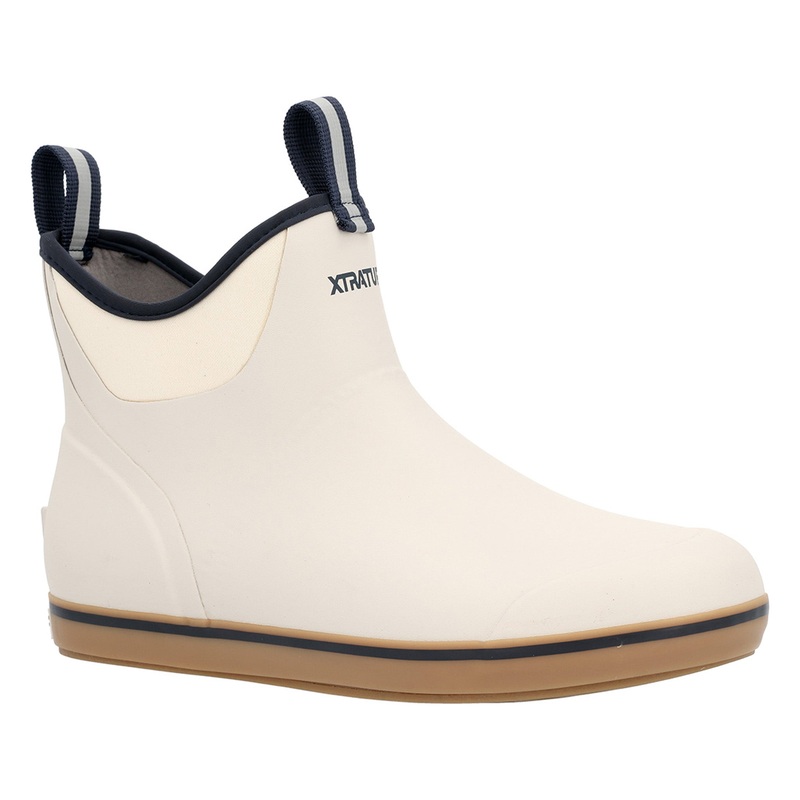 Men’s 6 Inch Deck Ankle Boot in Ivory