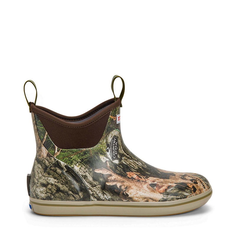Men’s 6 Inch Deck Ankle Boot in Wetland Camo
