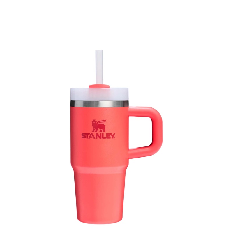 The 14oz Quencher H2.0 Flowstate Tumbler in Hot Coral