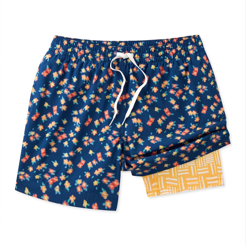 The Flowers In Motion 5.5 Inch Lined Swim Shorts