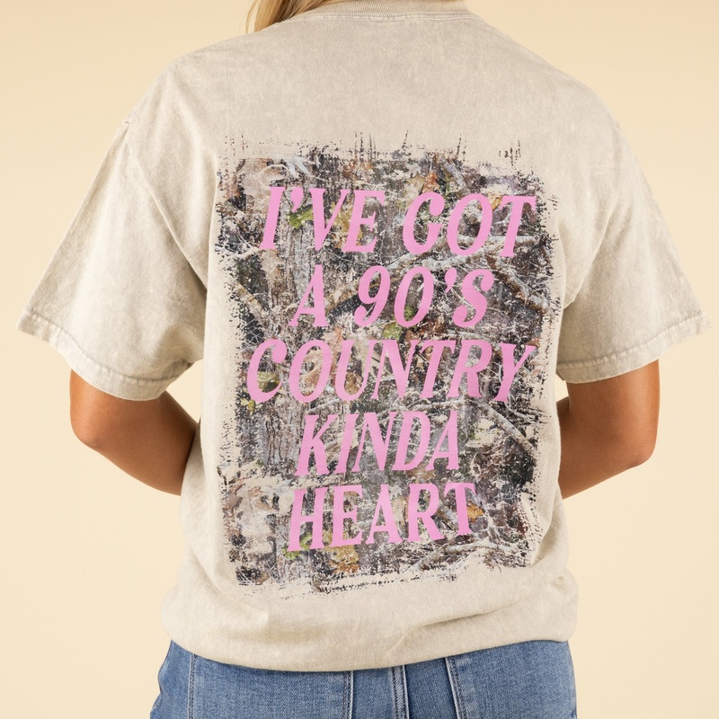 90’s Country Heart Short Sleeve T-Shirt