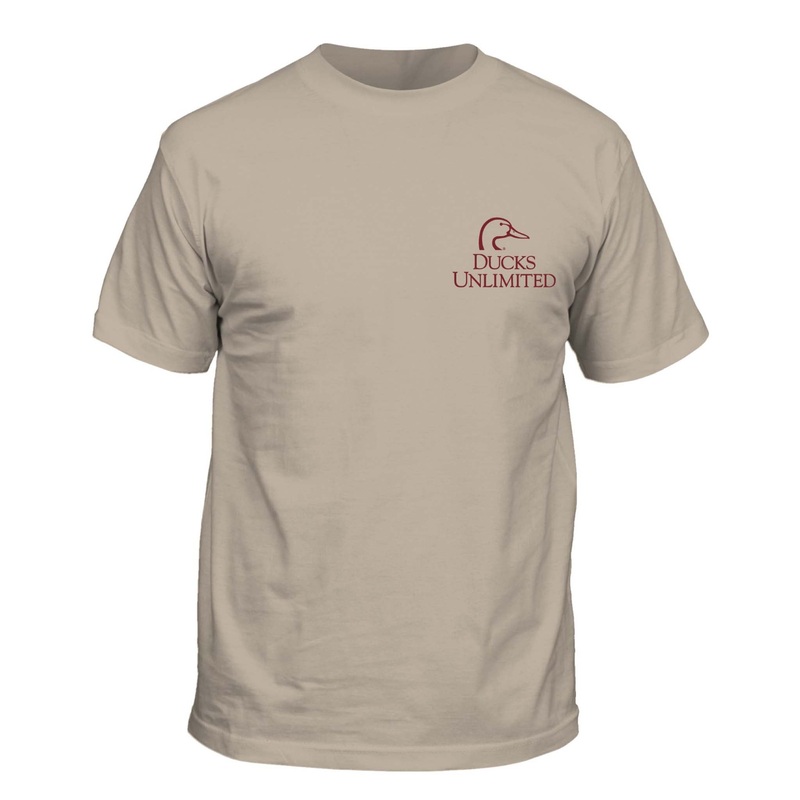 Duck Sign Short Sleeve T-Shirt in Sandstone