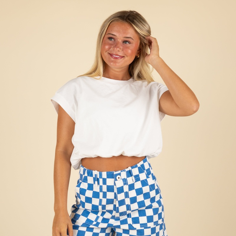 Bubble Hem Tee|S|M|L