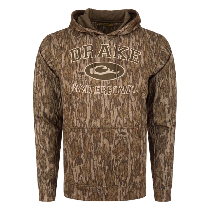 Drake Performance Hoodie|Bottomland|Old School Camo|S|M|L|XL|XXL