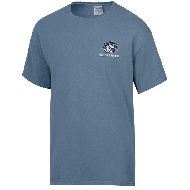UNC Tarheel State Short Sleeve T-Shirt in Saltwater Blue