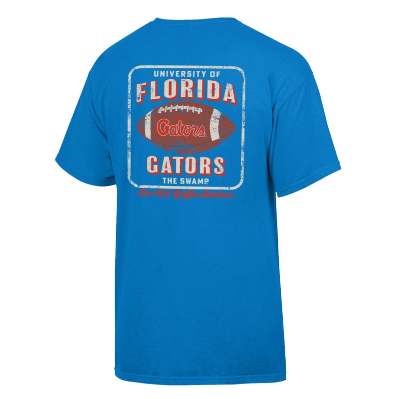 UF Sign Short Sleeve T-Shirt in Summer Blue