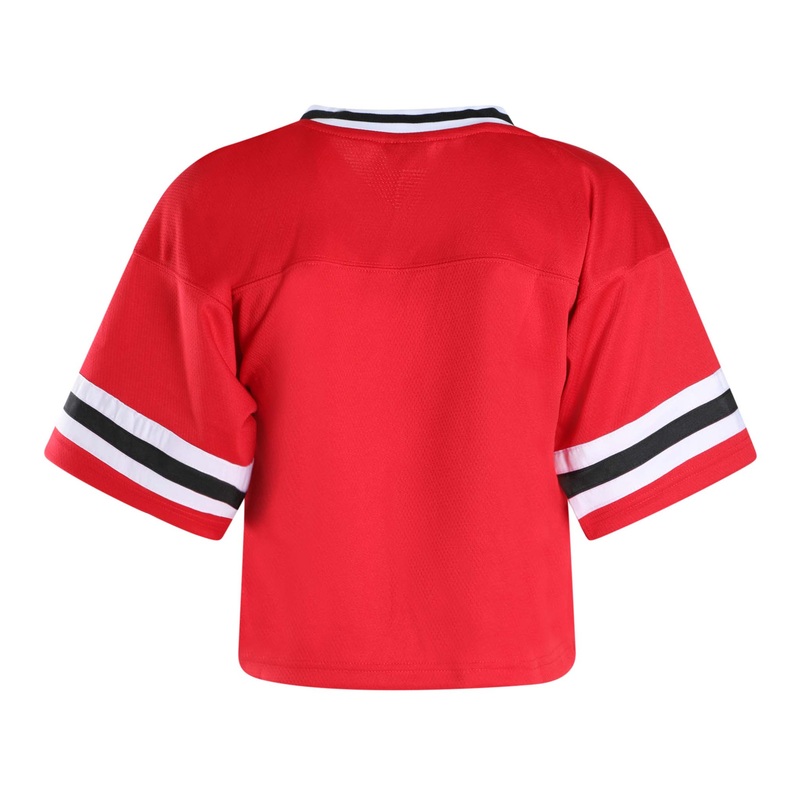 UGA Cropped Football Jersey in Red