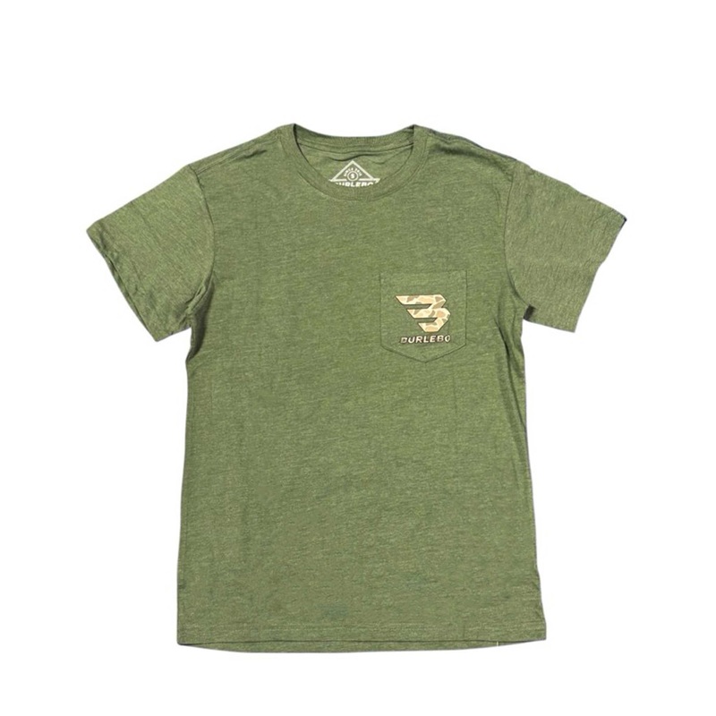 Mallard Camo Dog Short Sleeve T-Shirt in Heather Olive