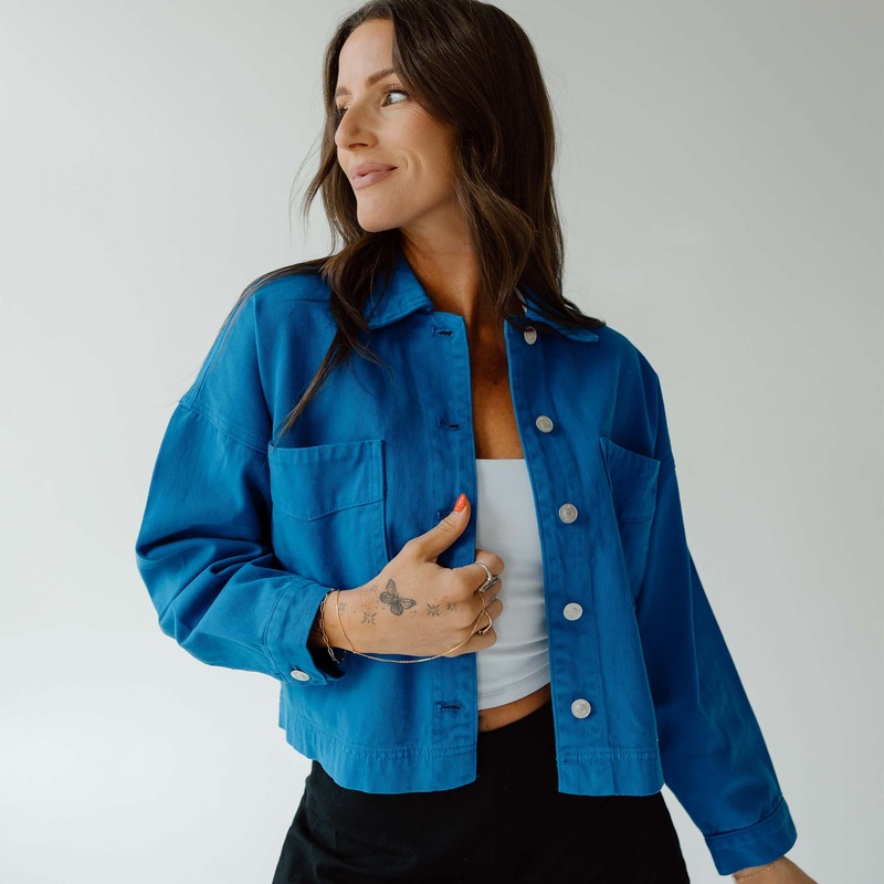 Women’s UK Sanders Embroidered Canvas Jacket