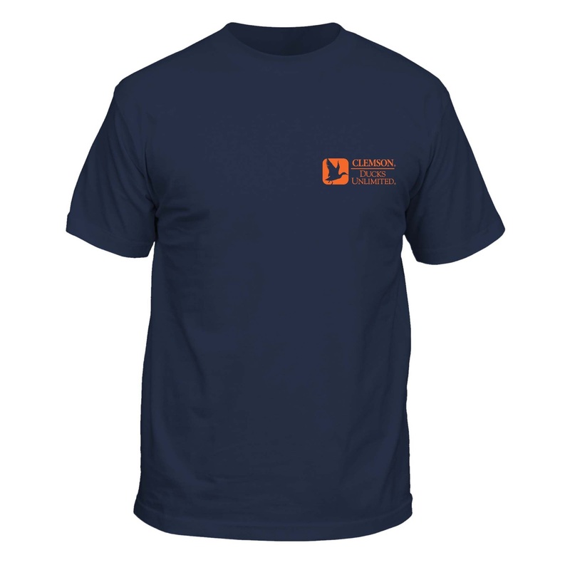 Clemson Sunset Duck Short Sleeve T-Shirt