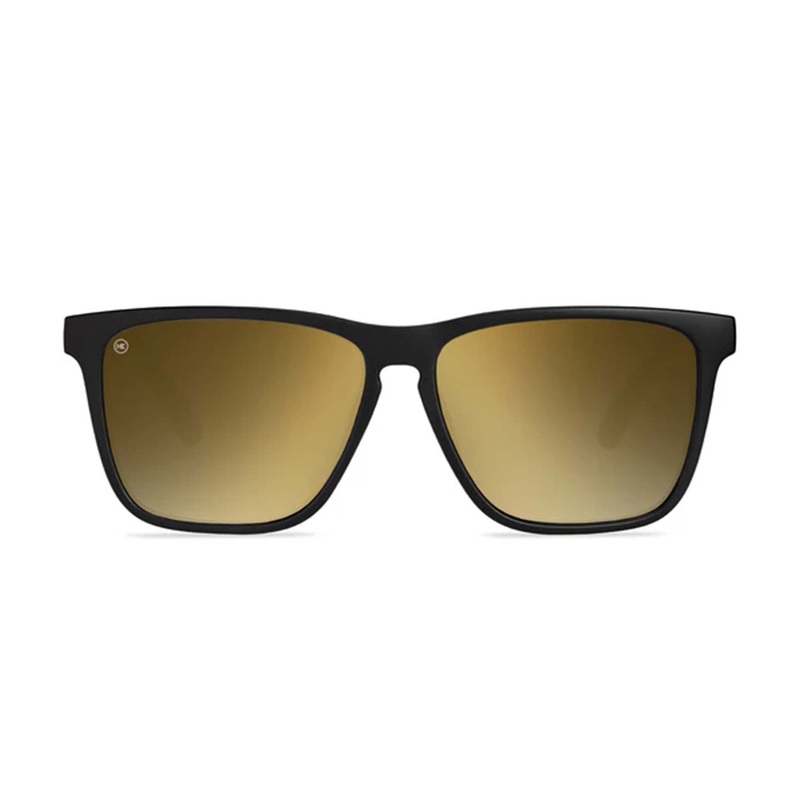 Knockaround Fast Lane Sunglasses in Black and Gold
