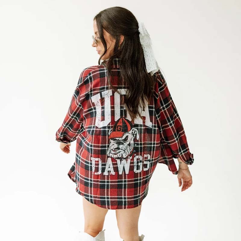 UGA Mascot Flannel|S|M|L|XL