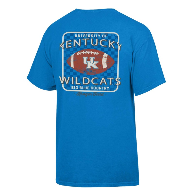 UK Football Square Patch Short Sleeve T-Shirt