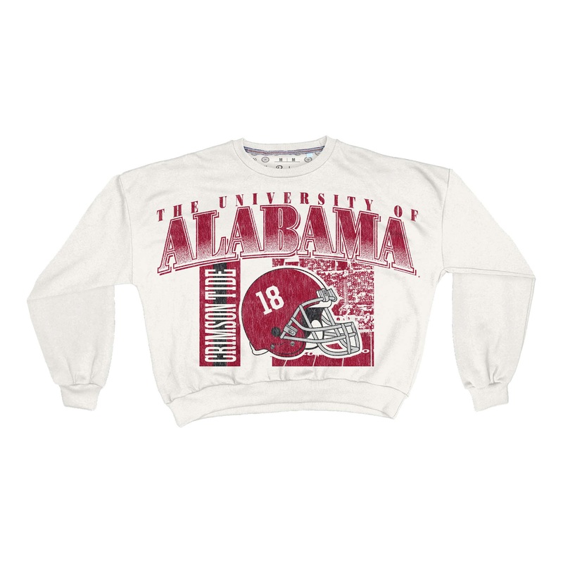 Alabama Double Sided Crewneck Sweatshirt