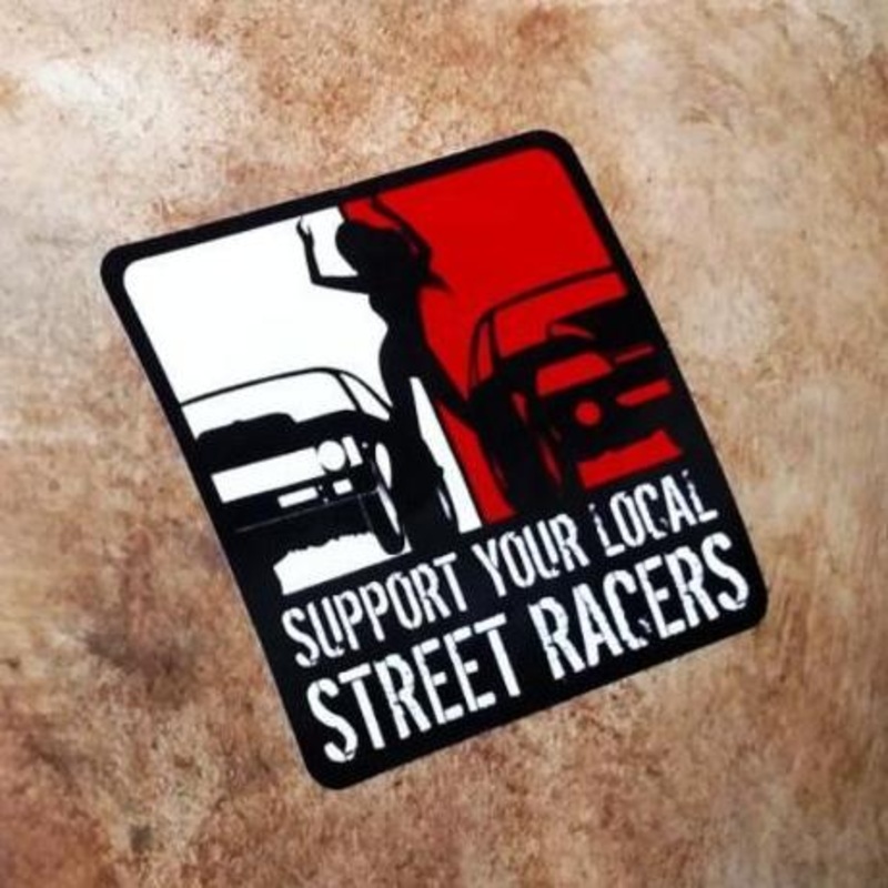Original Support Street Racers Decal
