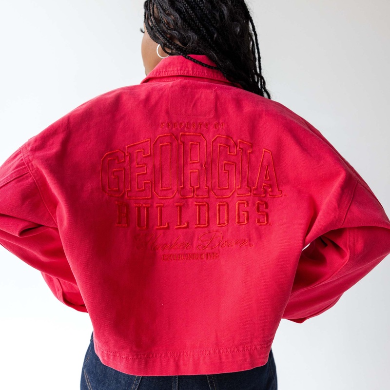 Women’s UGA Sanders Embroidered Canvas Jacket