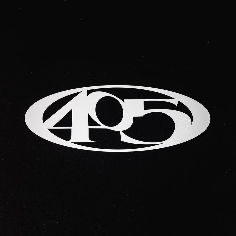 405 Vinyl Decal – Small|Small White|Small Black|Small Red|Small Silver