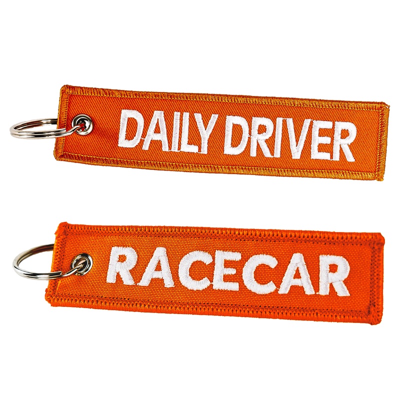 Daily Driver & Racecar – Keychain PAIR