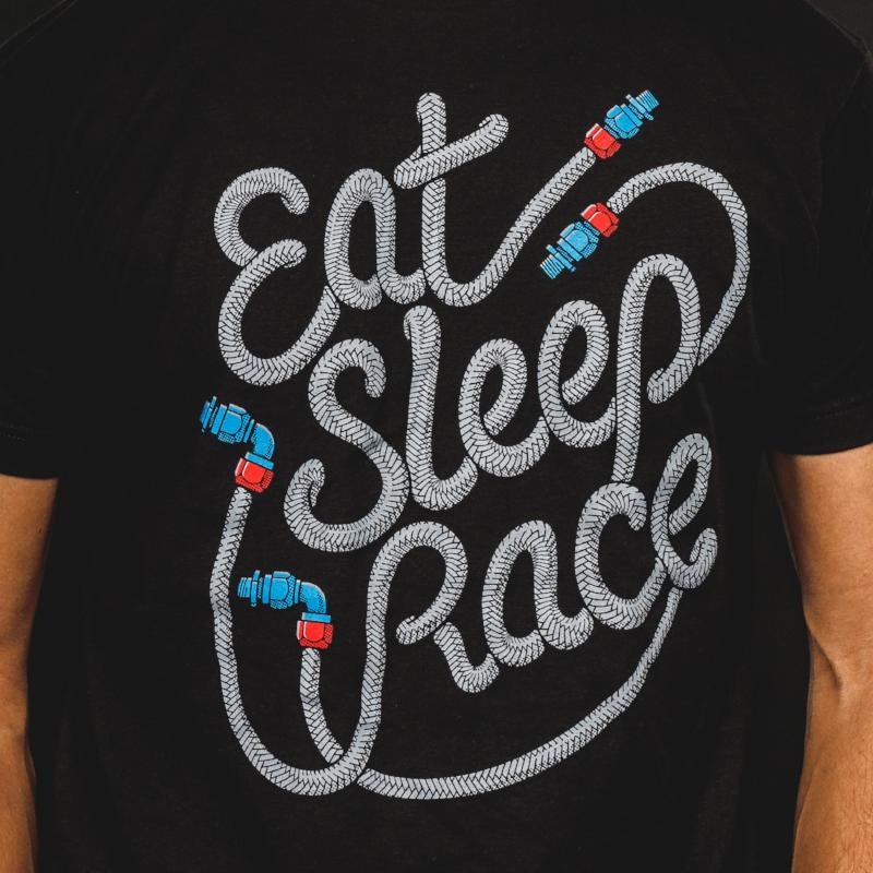 Eat Sleep Race T-Shirt|S|M|L|XL|2X