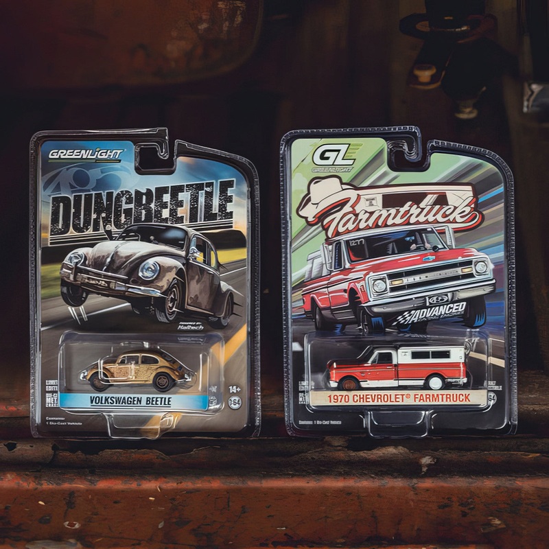 Farmtruck and Dung Beetle – COMBO PACK – 1/64th scale Diecast BACK IN STOCK!!