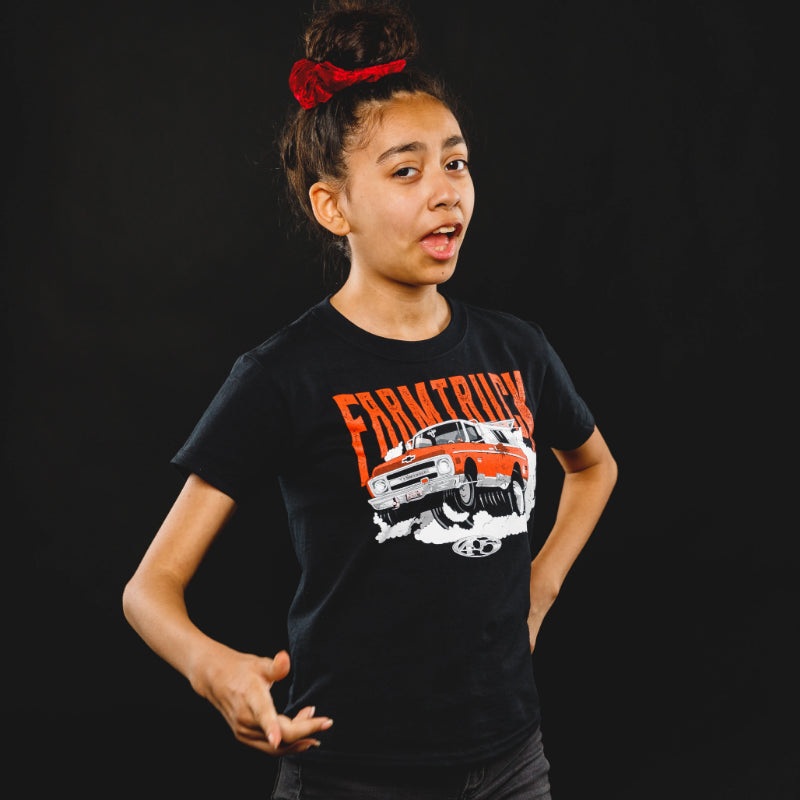 Farmtruck Cartoon Kids Shirt|4T|YXS|YS|YM|YL|YXL